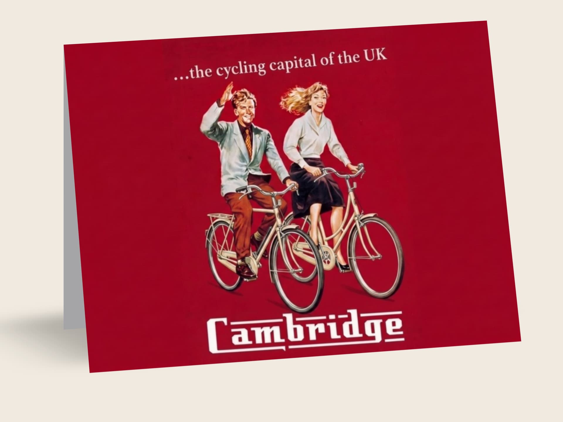 Cycling Through Town — Cambridge, UK