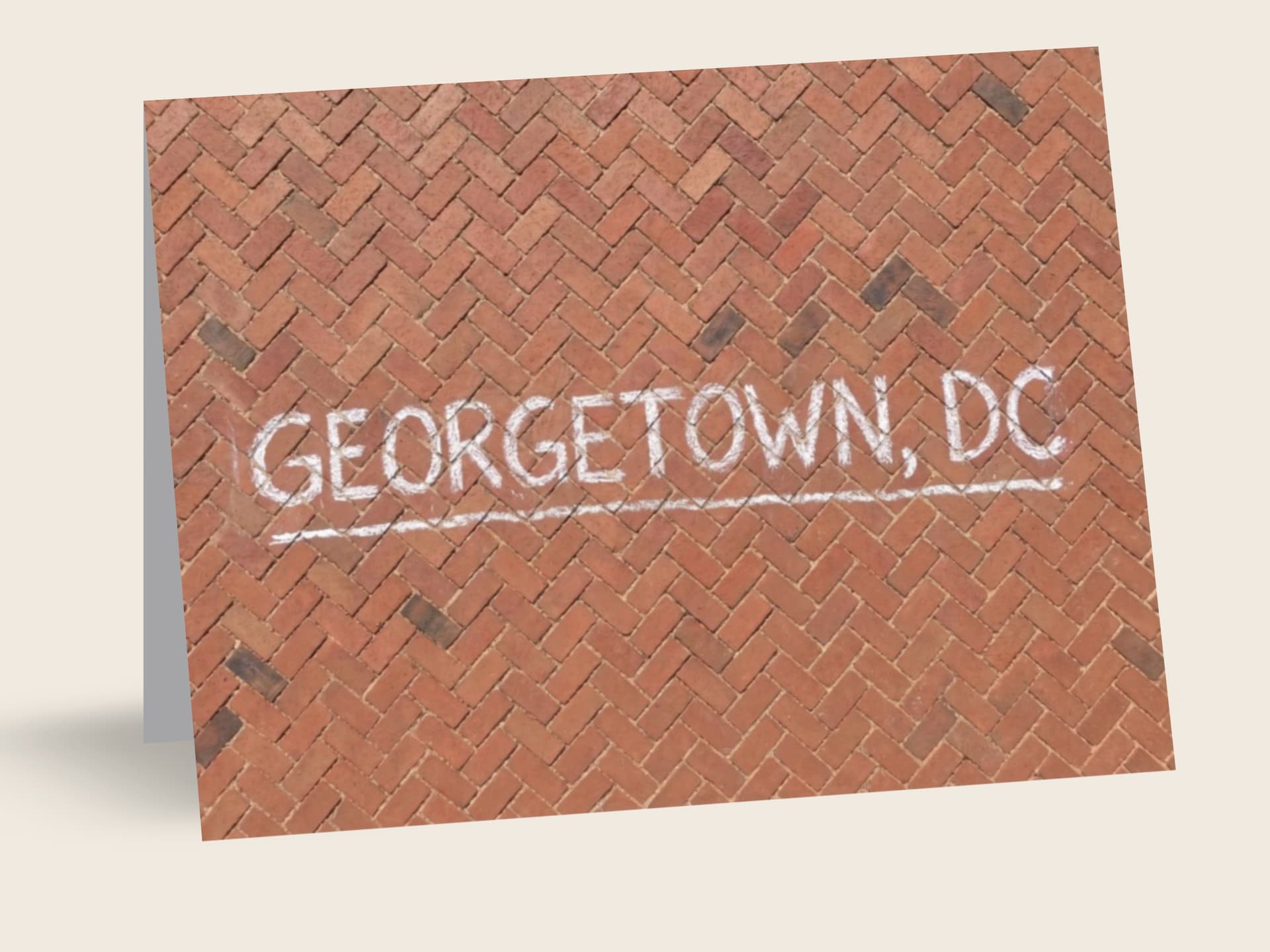 Brick Sidewalks — Georgetown, DC