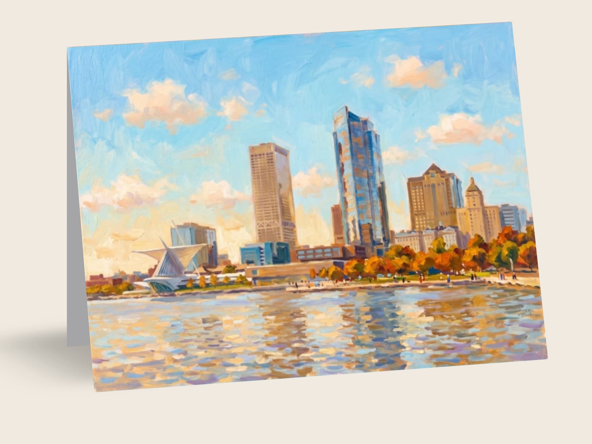 Skyline Across the Lake — Milwaukee, WI