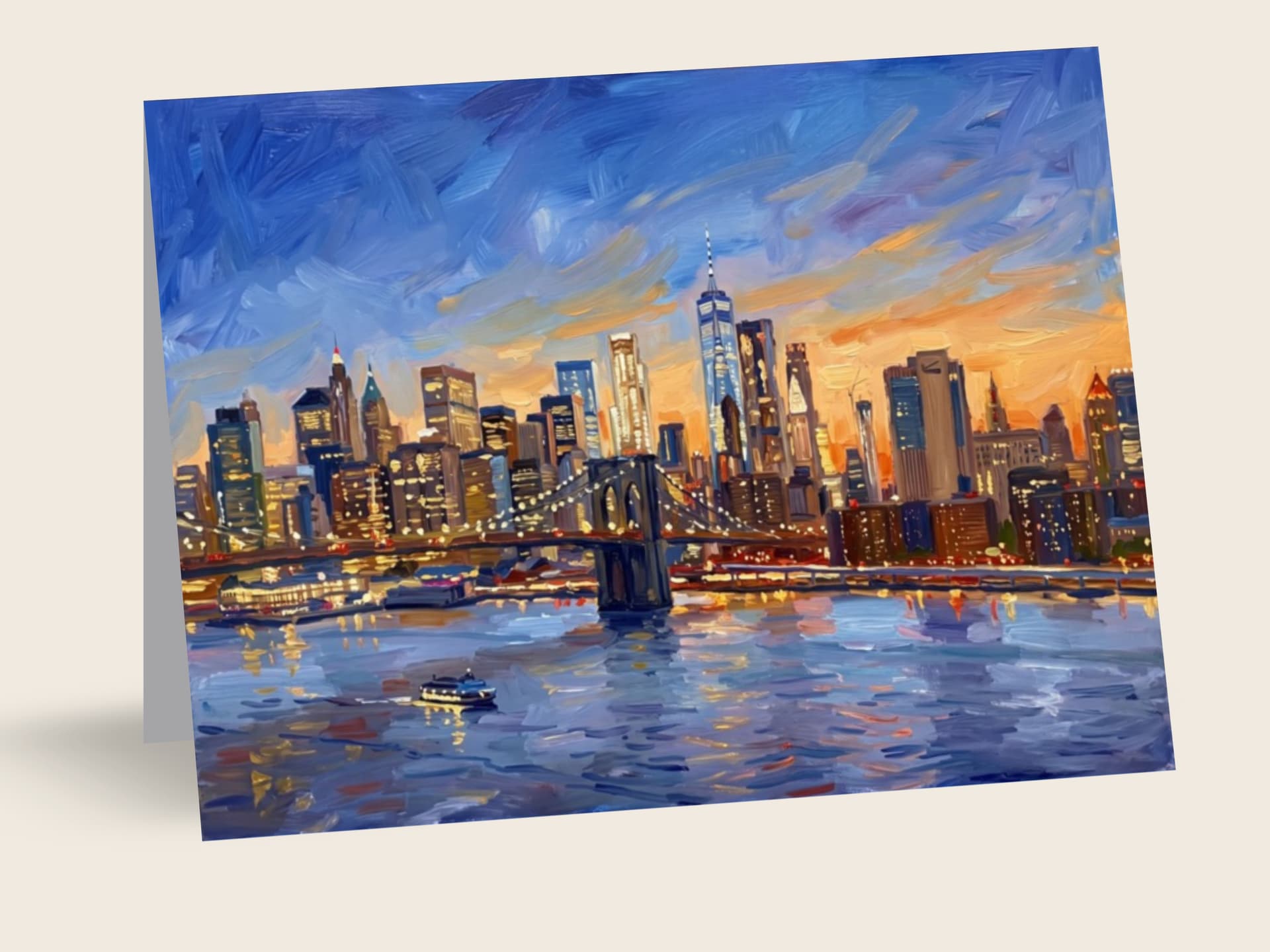 Skyline at Sunset — New York, NY