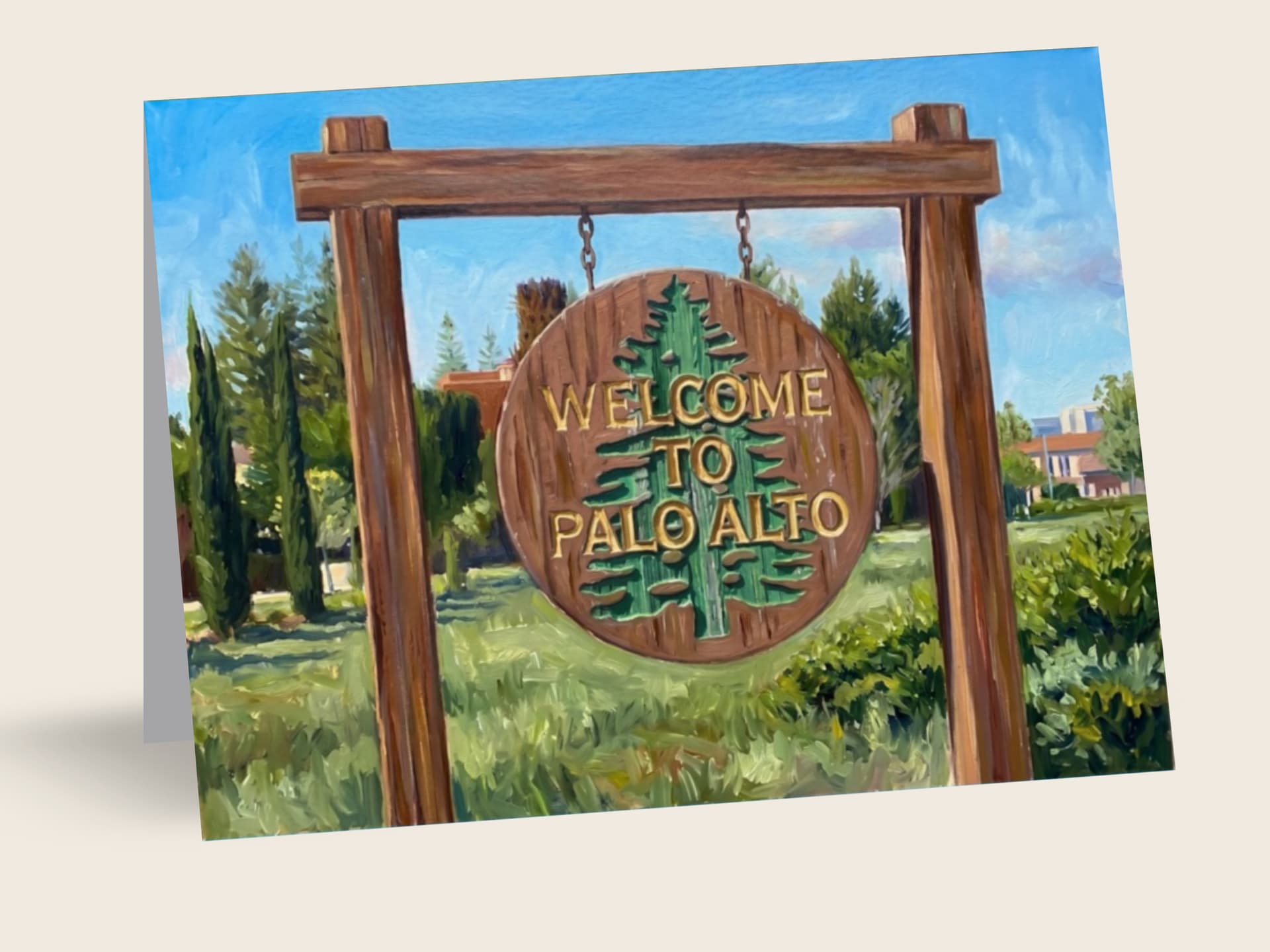 Welcome Sign — Palo Alto, CA