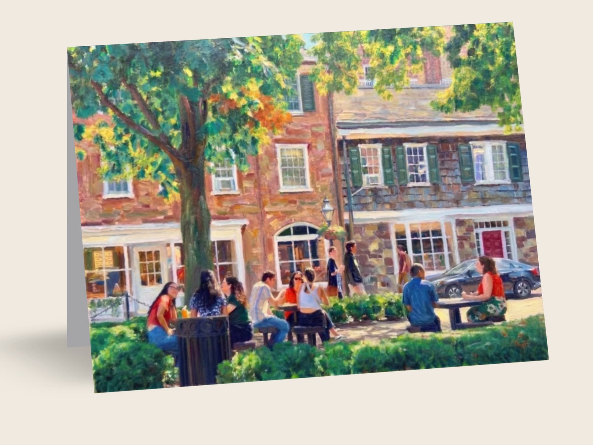 Summer Afternoon with Friends — Princeton, NJ