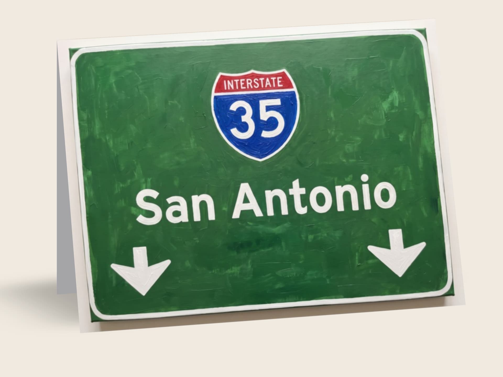 Highway Sign — San Antonio, TX