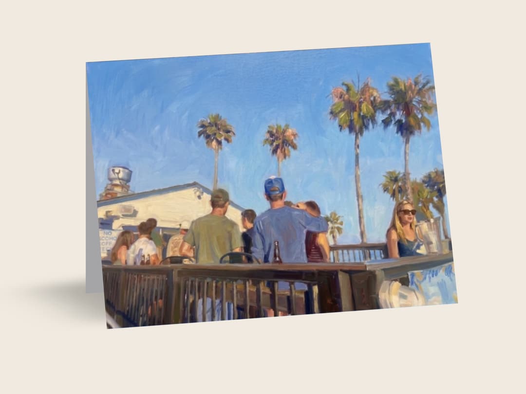 Sunset at the Beach Bar