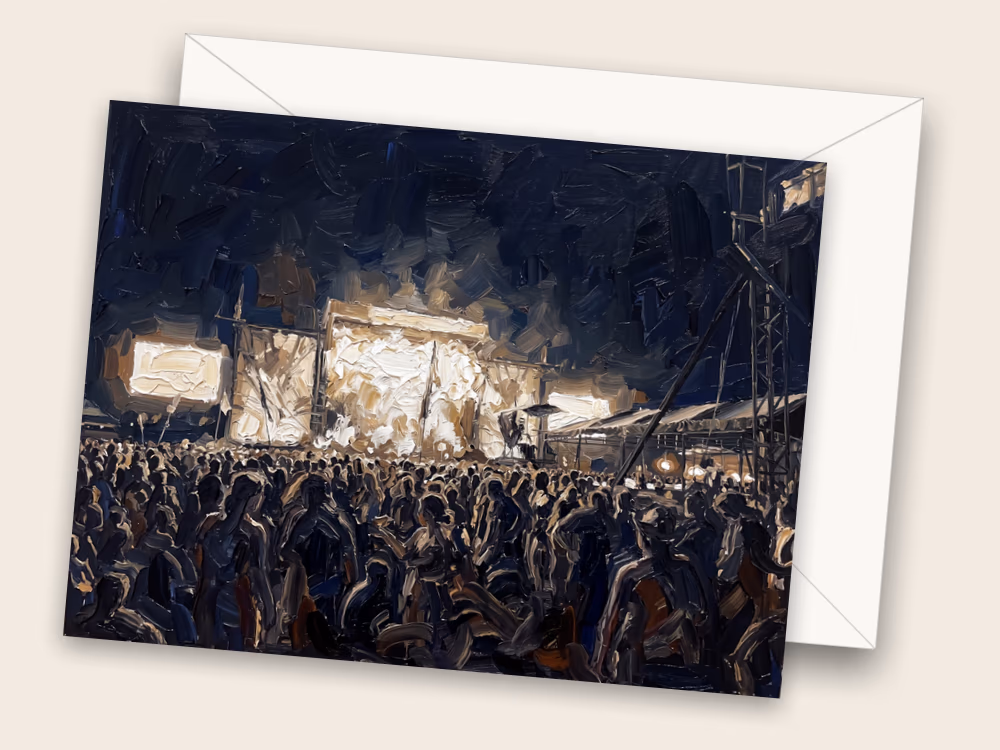 Live Music Capital — Austin, TX — Front w/ Envelope