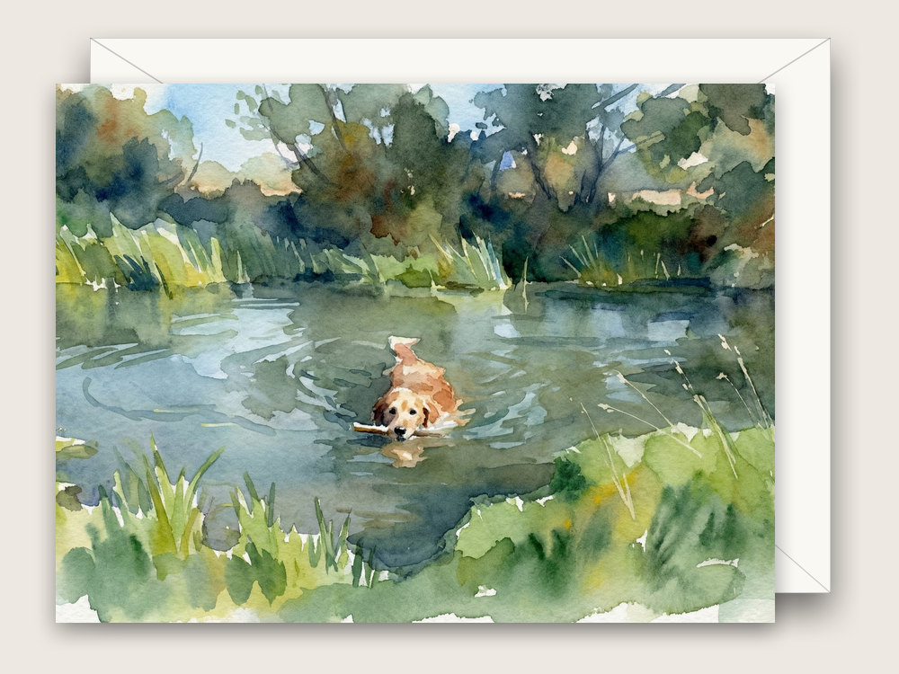 Dog in the Meadows