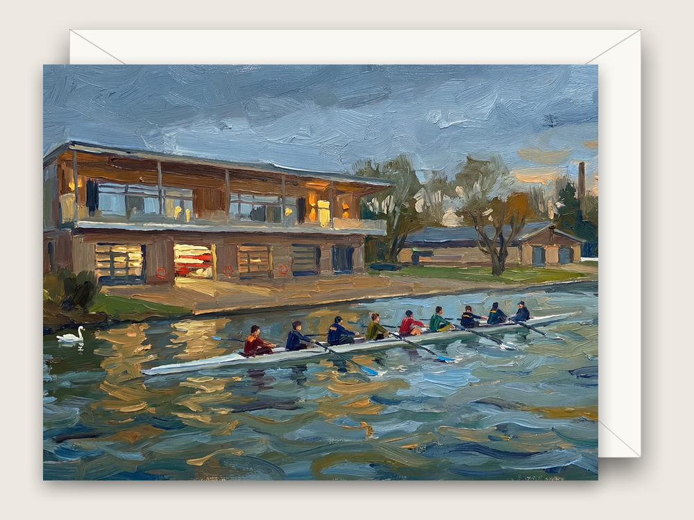 Rowing on the Cam