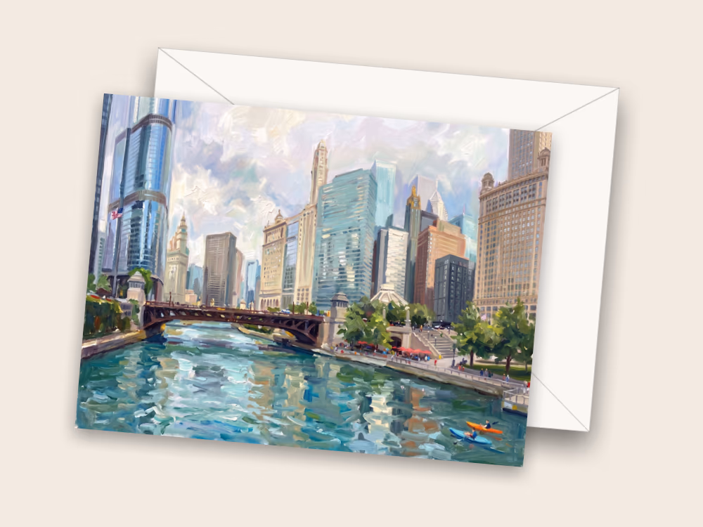 Michigan Avenue Bridge — Front w/ Envelope