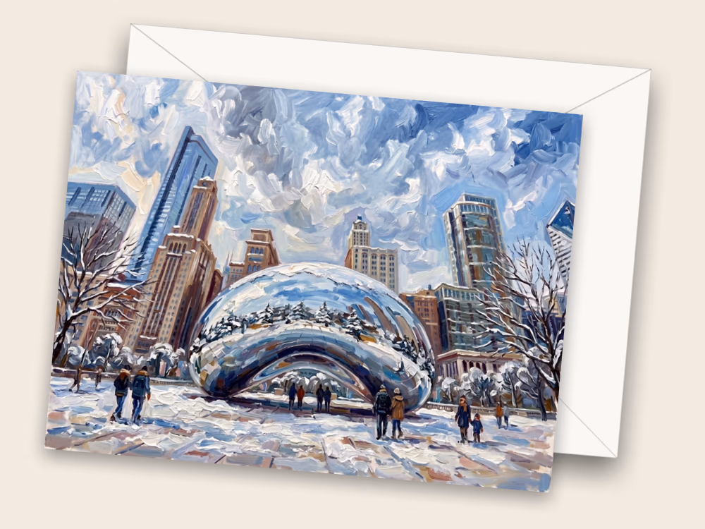 The Bean — Front w/ Envelope