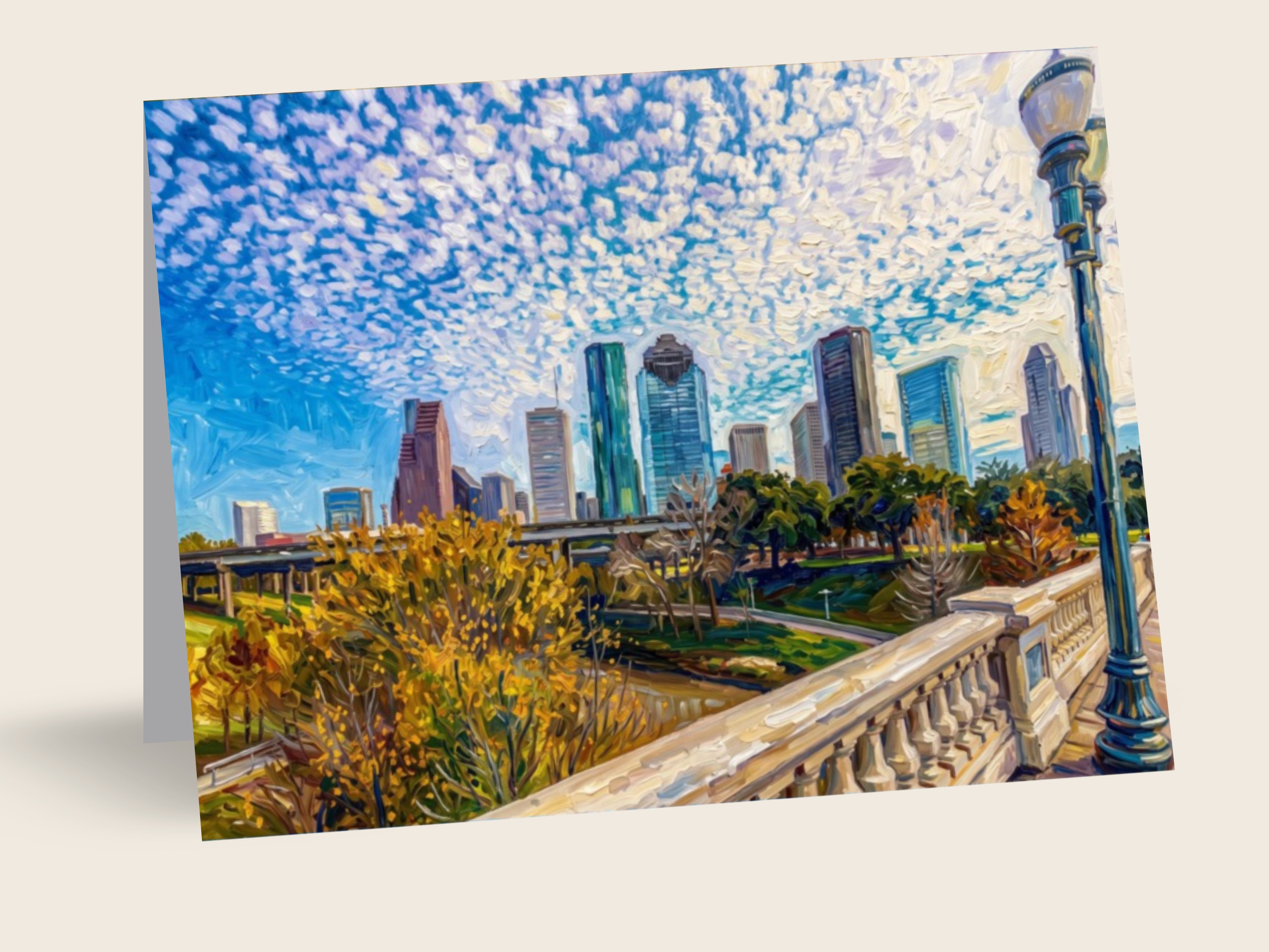 Bayou and Skyline — Houston, TX