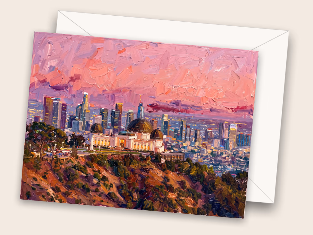 Griffith Observatory — Los Angeles, CA — Front w/ Envelope