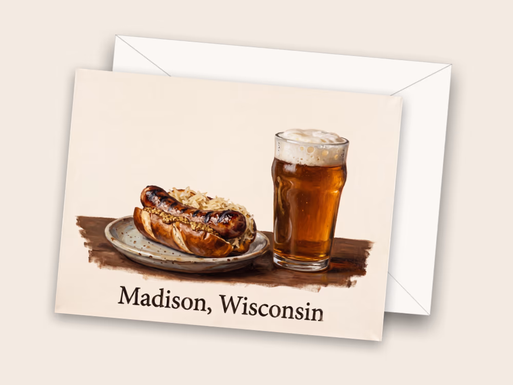 Brat & Beer — Envelope