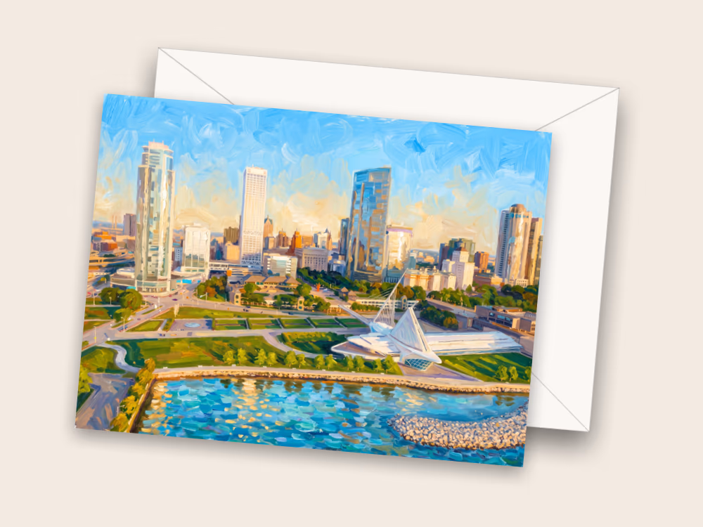 Art Museum at Golden Hour — Envelope