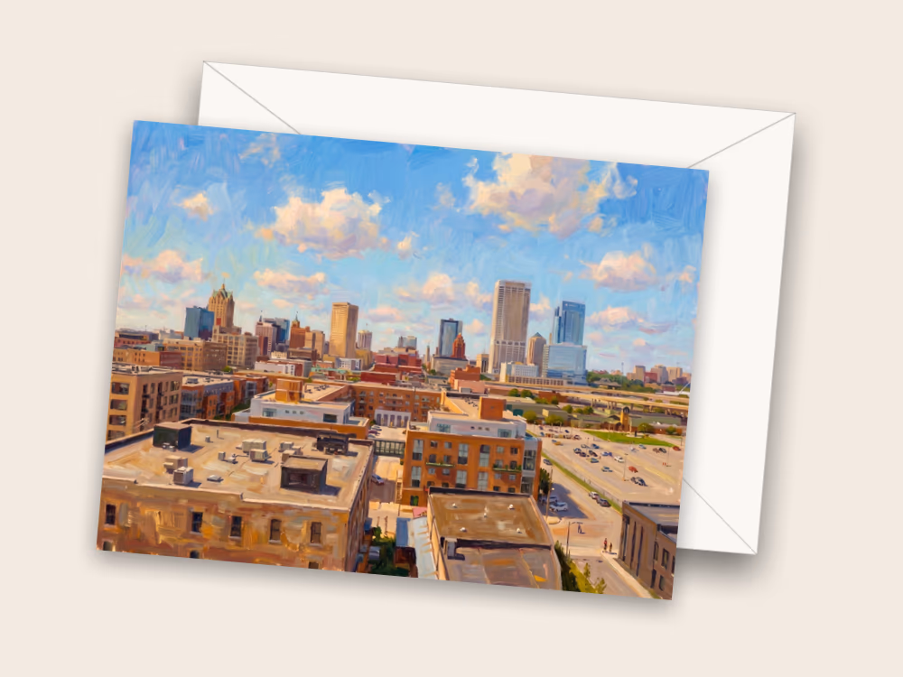 Downtown at Dusk — Envelope