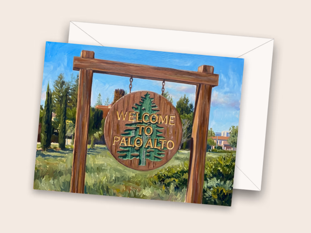Palo Alto Sign — Envelope