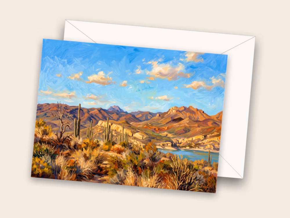 Desert Lake — Envelope