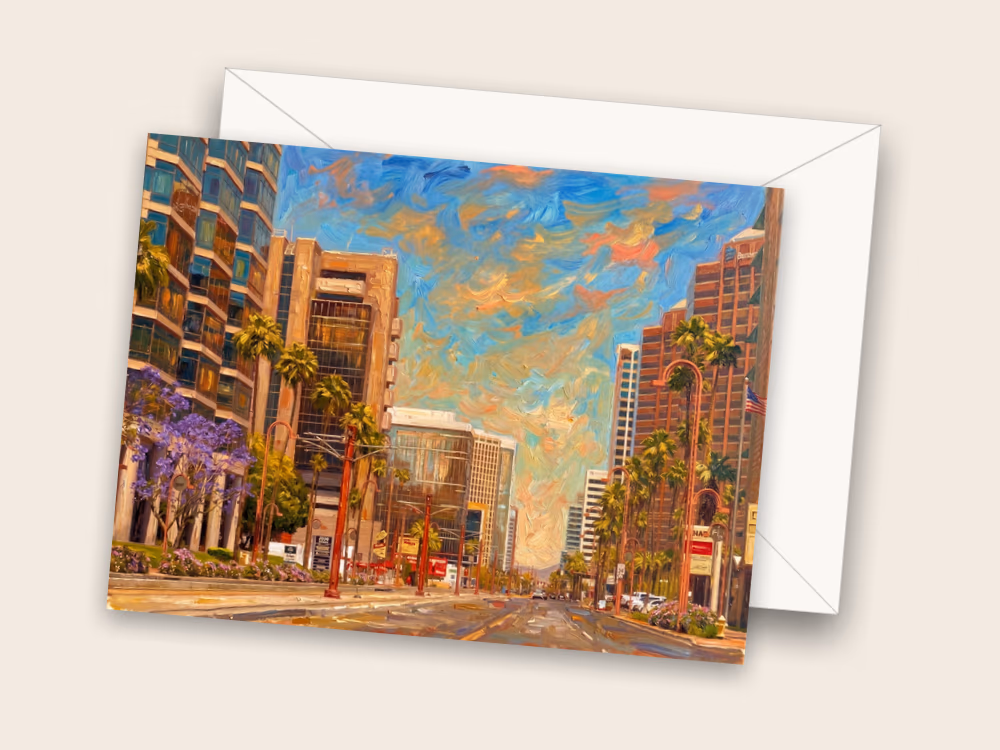 Jacaranda Street — Envelope