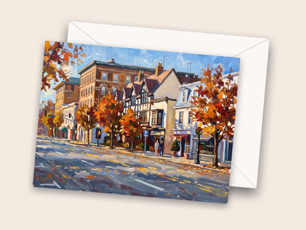 Autumn in Princeton — Envelope