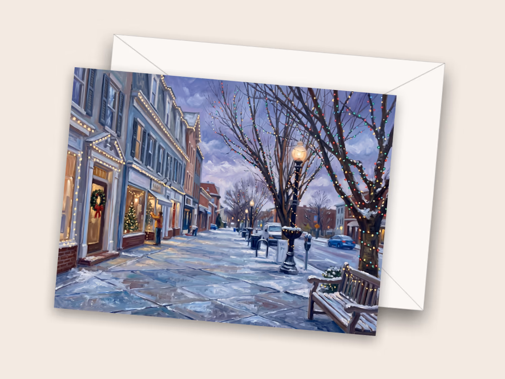 Nassau St Winter — Envelope