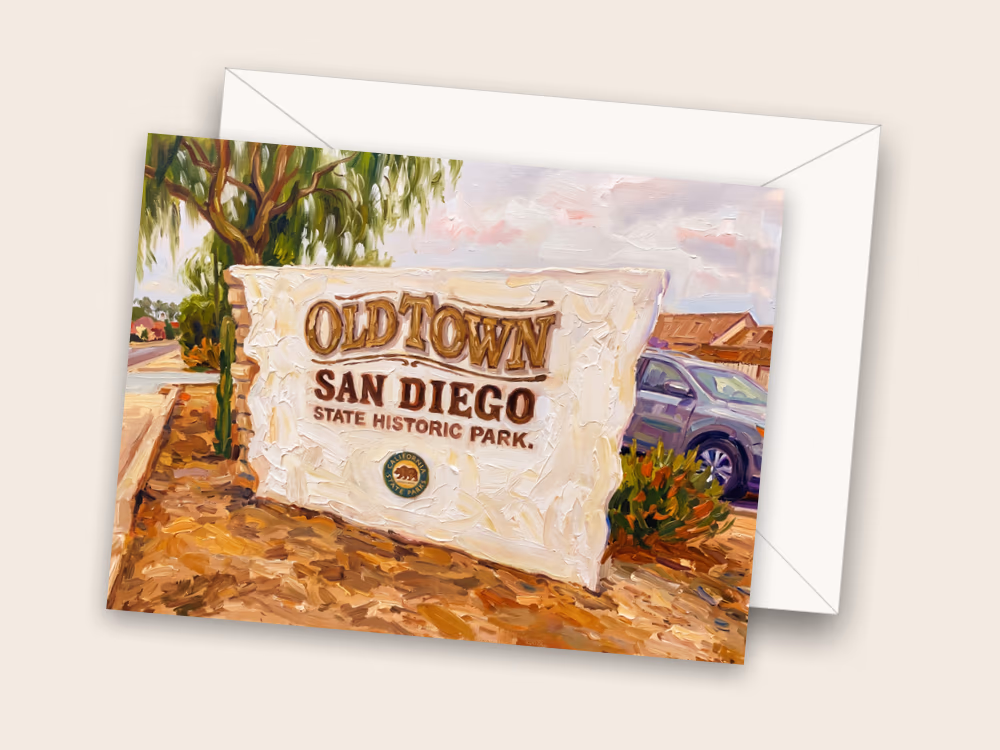 Old Town — Front w/ Envelope