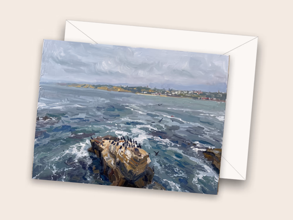 La Jolla Cliffs — Front w/ Envelope