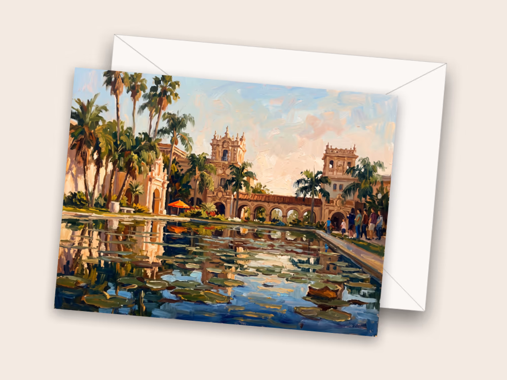 Balboa Park — Front w/ Envelope