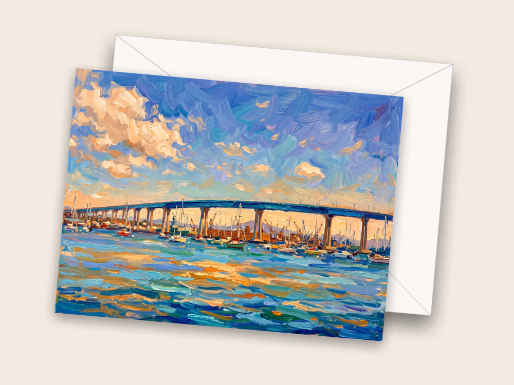 Coronado Bridge — Front w/ Envelope
