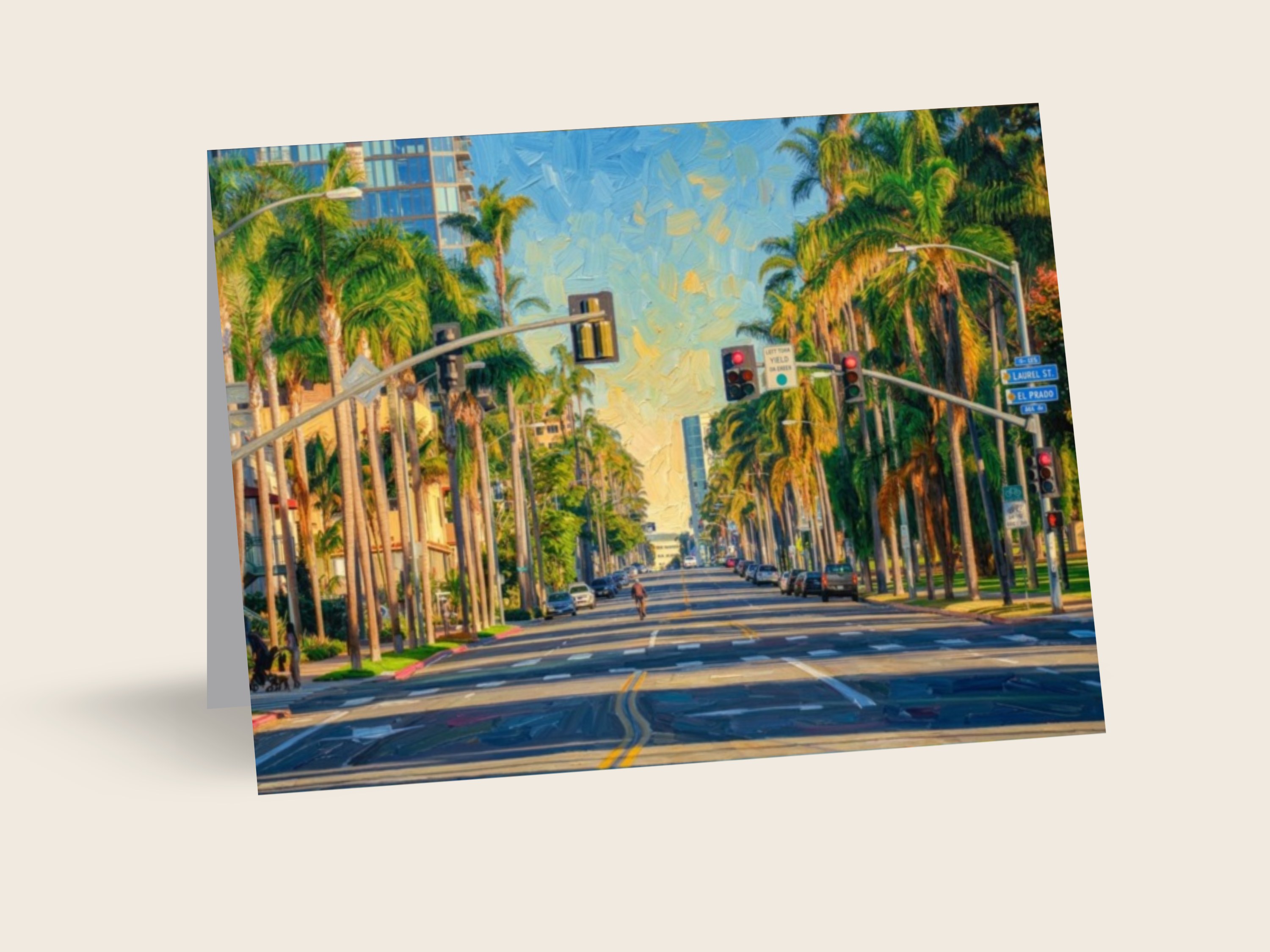 Palm-Lined Boulevard